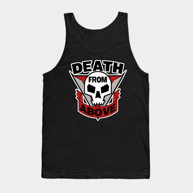 Starship Troopers Death From Above Tank Top by PopCultureShirts